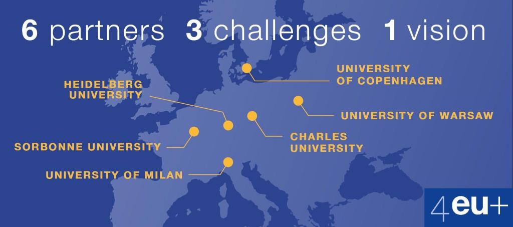 Online courses within the 4EU+ University&nbsp;Alliance