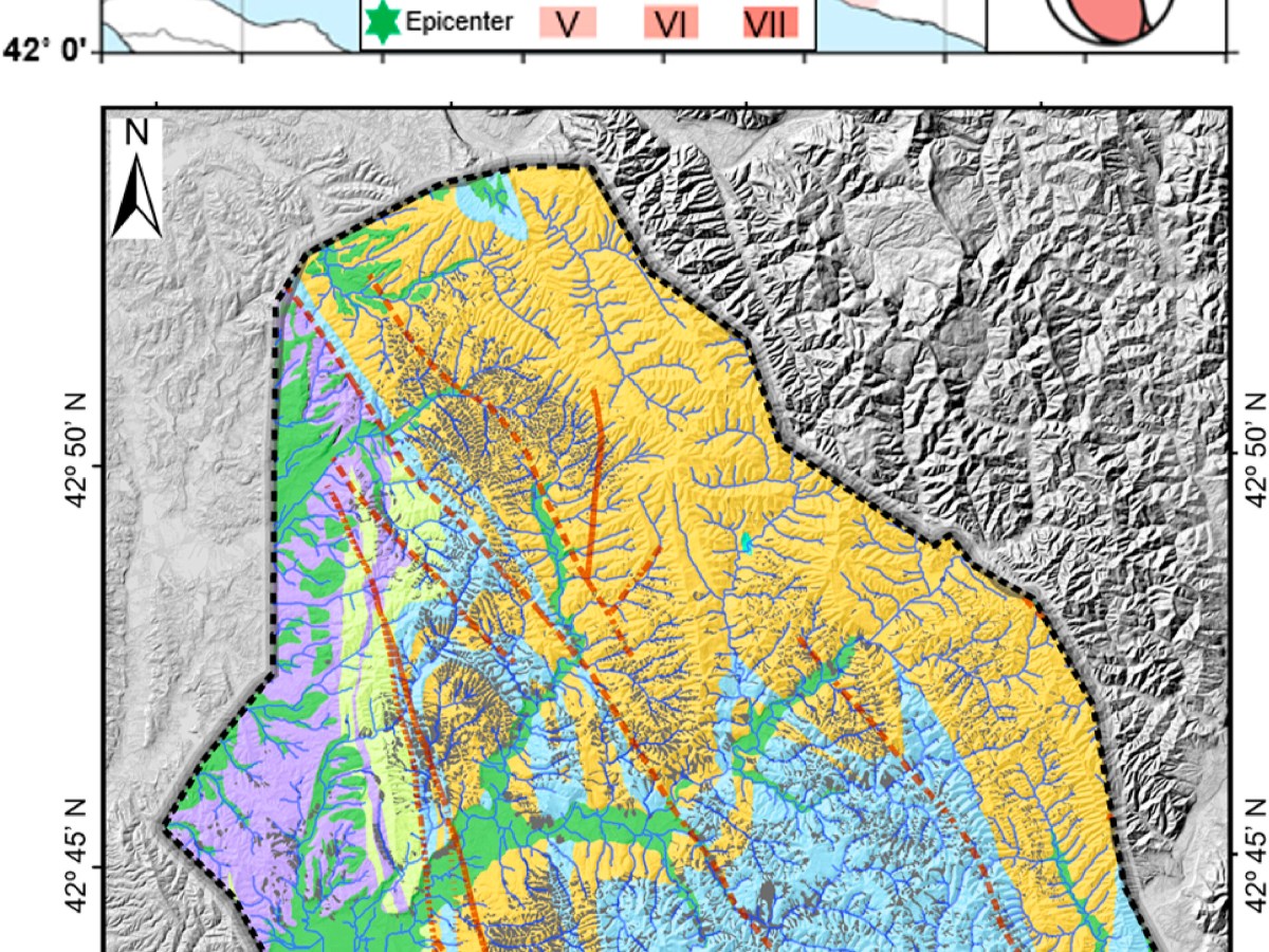 Post-seismic topographic shifts and delayed vegetation recovery in the epicentral area of the 2018 Mw 6.6 Hokkaido Eastern Iburi&nbsp;earthquake